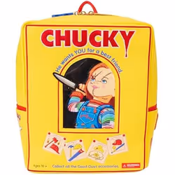 Sac à dos - LOUNGEFLY - Chucky Good Guys Box - Cuir végétalien - Multicolore - Poches latérales