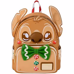 Sac à dos - LOUNGEFLY - Lilo & Stitch - Motif pain dépice - Détails brodés - Enfant