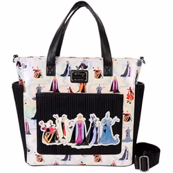 Loungefly Disney Villains AOP Sac à dos convertible et sac fourre-tout