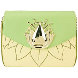 Sac à bandoulière - LOUNGEFLY - 15ème anniversaire La Princesse et la Grenouille - Vert - Rabat - Femme
