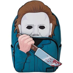 Sac à dos - LOUNGEFLY - Halloween Mike Myers - Cosplay - Détails lumineux - Bleu
