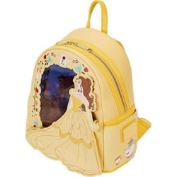 Loungefly Disney Mini sac à dos lenticulaire La Belle et la Bête