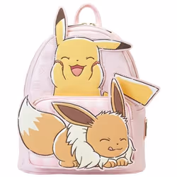 Mini Sac A Dos Loungefly - Pokemon - Pikachu Et Evoli