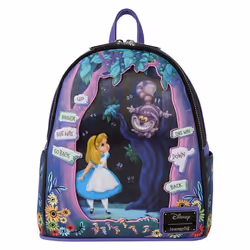 Mini Sac A Dos Loungefly - Disney - Alice Au Pays Des Merveilles