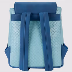 Loungefly Stitch Embroidered Floral Drawstring Mini sac à dos Sac à dos normal Bleu Polyuréthane (PU) - Vue supplémentaire 5