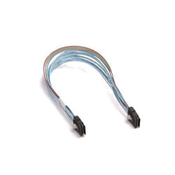 Supermicro IPASS -> IPASS SAS Cable, 39cm 0,39 m Bleu