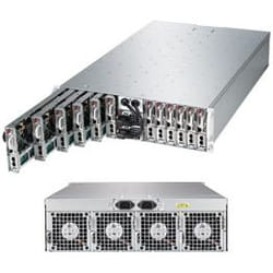 Supermicro 5038ML-H12TRF Intel® C224 LGA 1150 (Emplacement H3) Rack (3 U) Noir, Argent