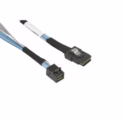 Supermicro CBL-SAST-0508-02 câble Serial Attached SCSI (SAS) 0,5 m Noir, Bleu, Blanc