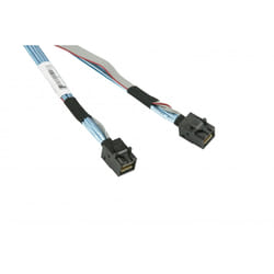 Supermicro CBL-SAST-0593 câble Serial Attached SCSI (SAS) 0,6 m Bleu, Gris