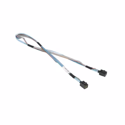 Supermicro CBL-SAST-0593 câble Serial Attached SCSI (SAS) 0,6 m Bleu, Gris