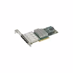 Supermicro AOC-STG-I4S, Interne, Avec fil, PCI Express, Ethernet, 8000 Mbit/s, Argent