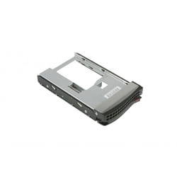 Supermicro Spare Parts MCP-220-247 2,5/3,5" Panneau de support Noir, Métallique