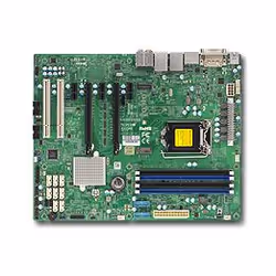 Supermicro X11SAE, Intel, LGA 1151 (Emplacement H4), E3-1200, 80 W, DDR4-SDRAM, 64 Go