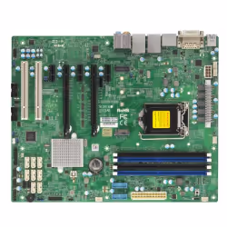 Supermicro X11SAE, Intel, LGA 1151 (Emplacement H4), Intel® Core™ i3, Intel® Core™ i5, Intel® Core™ i7, E3-1200, DDR4-SDRAM,  ...