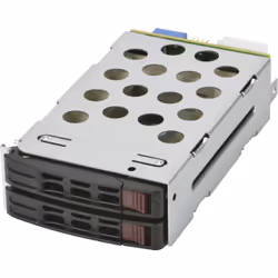 Supermicro MCP-220-82616-0N, 2x 5,25", Panneau de support, Noir, Métallique, 83 mm, 159 mm, 35 mm