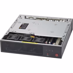 Supermicro CSE-101F, Support, Serveur, Noir, Mini-ITX, USA - UL listed, FCC Canada - CUL listed Germany - TUV Certified Europ ...