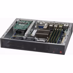 Supermicro CSE-E300, Support, Serveur, Noir, Flex-ATX, Mini-ITX, 1U, USA - UL listed, FCC Canada - CUL listed Germany - TUV C ...
