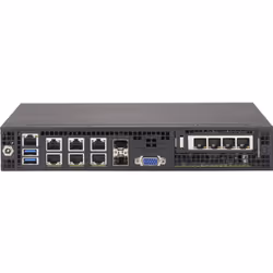 Supermicro CSE-E300 unité centrale Support Noir