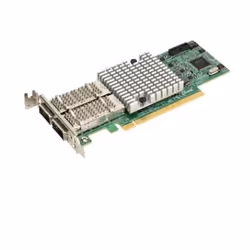 Supermicro AOC-S100G-M2C-O, PCIe, PCI 3.0, Aluminium, Vert, Passif, 100 Gbit/s, 0 - 55 °C