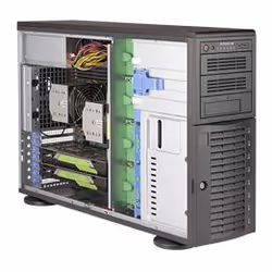 Supermicro SuperWorkstation 7049A-T, Intel® C621, LGA 3647 (Socket P), 10,4 GT/s, Intel® Xeon®, DDR4-SDRAM, 2 To