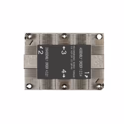 Supermicro SNK-P0067PSMB système de refroidissement d’ordinateur Processeur Dissipateur thermique/Radiateur