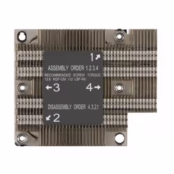 Supermicro SNK-P0067PD système de refroidissement d’ordinateur Processeur Dissipateur thermique/Radiateur