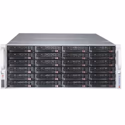 Supermicro SuperChassis 847BE1C4-R1K23LPB, Support, Serveur, Noir, ATX, EATX, 4U, Échec ventilateur, HDD, LAN, Énergie