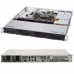 Supermicro SuperServer 5019P-MR, Intel® C621, LGA 3647 (Socket P), Intel® Xeon®, DDR4-SDRAM, 768 Go, 192 Go