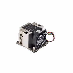 Supermicro SNK-P0068AP4, Refroidisseur d'air, 6 cm, 8400 tr/min, 52 dB, Noir, Nickel