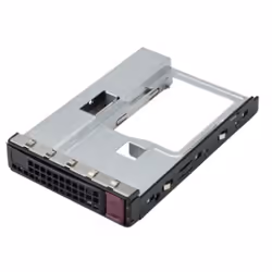 Supermicro MCP-220-00158-0B Obturateur de baie de lecteur 2,5/3,5" Plateau de stockage de disques Noir, Bordeaux, Métallique