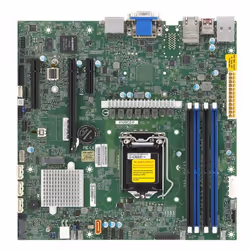 Supermicro MBD-X12SCZ-QF-B, Intel, LGA 1200 (Socket H5), Intel® Celeron®, Intel® Core™ i3, Intel® Core™ i5, Intel® Core™ i7, ...