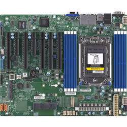 Supermicro MBD-H12SSL-I-O, AMD, Socket SP3, AMD EPYC, DDR4-SDRAM, 2 To, DIMM