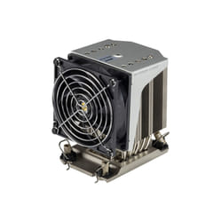 Supermicro SNK-P0080AP4 système de refroidissement d’ordinateur Processeur Refroidisseur d'air 9,2 cm Noir, Acier inoxydable