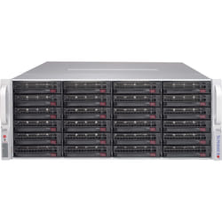 Supermicro CSE-847E1C-R1K23JBOD boîtier de disques Rack (4 U) Noir