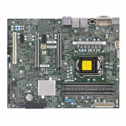 Supermicro X12SAE-5, Intel, LGA 1200 (Socket H5), Intel® Core™ i5, Intel® Core™ i7, Intel® Core™ i9, W3500, LGA 1200 (Socket ...