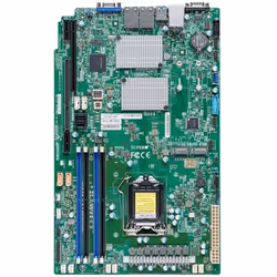 Supermicro X12STW-TF, Intel, LGA 1200 (Socket H5), Intel® Pentium®, Intel Xeon E, E-2300, DDR4-SDRAM, 128 Go