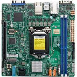 Supermicro MBD-X12STL-IF-O carte mère Intel C252 LGA 1200 (Socket H5) mini ITX