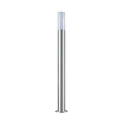 Silamp - Borne Extérieure 100cm 220V IP65 argent pour Ampoule E27 - silam