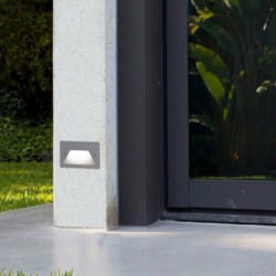 Balise led saillie 3W 220V 120° Blanche IP44 pour Escalier - Bla