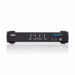 ATEN CS1764A commutateur écran, clavier et souris Noir