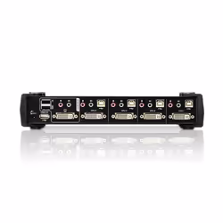 ATEN CS1764A commutateur écran, clavier et souris Noir