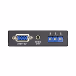 ATEN VE170RQ extension audio/video Récepteur AV Noir