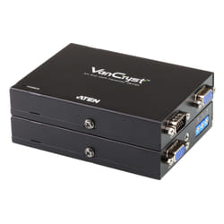 ATEN VE170Q extension audio/video Émetteur et récepteur AV Noir