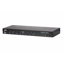 ATEN CS1768 commutateur écran, clavier et souris Bleu