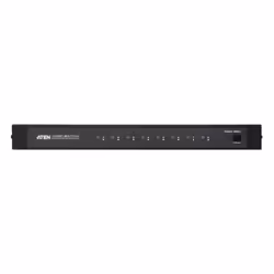 ATEN VS0801A commutateur écran, clavier et souris Grille de montage Noir - Vue supplémentaire 2