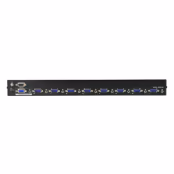 ATEN VS0801A commutateur écran, clavier et souris Grille de montage Noir - Vue supplémentaire 3
