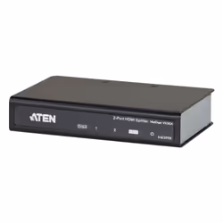 ATEN VS182A, HDMI, 2x HDMI, 1 x HDMI Type A Female (Black), Noir, 15 m, 340 MHz