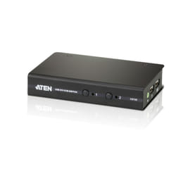 ATEN CS72D commutateur écran, clavier et souris Noir