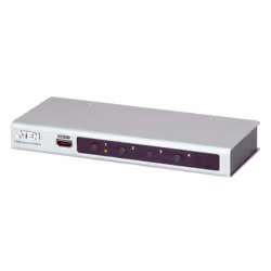 ATEN VS481B, HDMI, Métal, Noir, Blanc, 640 x 480 (VGA), 800 x 600 (SVGA), 1280 x 1024 (SXGA), 1280 x 720 (HD 720), 1600 x 120 ...