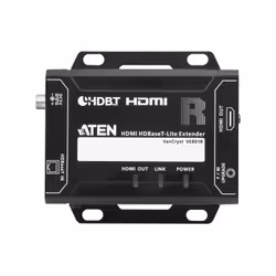 ATEN VE801R extension audio/video Récepteur AV Noir - Vue supplémentaire 4
